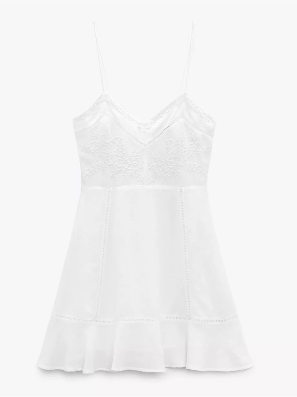 Zara White Mini Dress